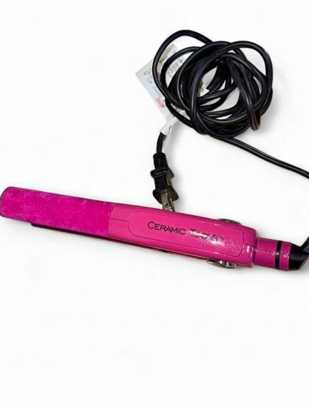 BaBylissPRO Ceramic Tools Ceramic Hair Straightener Pink